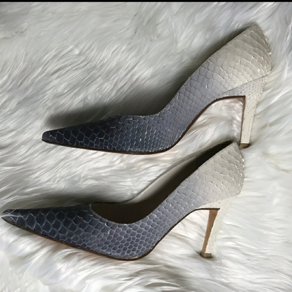 Stuart Weitzman Snakeskin Heels
